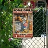 Some Girls Are Just Born With Horses In Their Souls - Vintage Metal Signs - 20*30cm/30*40cm - Western