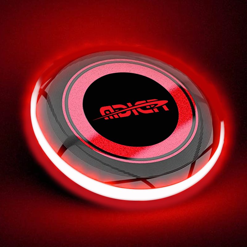 2022 New IPX6 Waterproof 130 ft. Shockproof Extremely Bright LED Chargable Flying Disc
