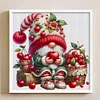 Cherry Gnome - 11CT Stamped Cross Stitch - 45*45cm