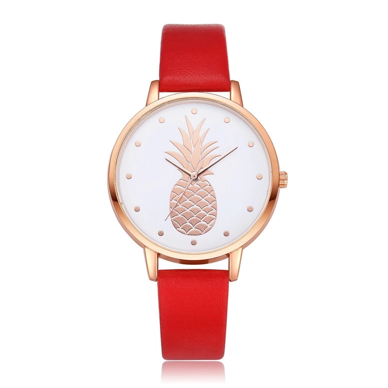 Minimalist Pineapple Buckle Quartz Women’s Watches