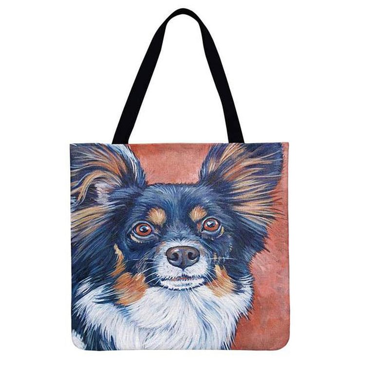 Dog - Linen Tote Bag