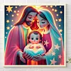 uk.everydayedeals (Limited Stock)Diamond Painting - Round AB Drills - Birth of Life(35*35cm)