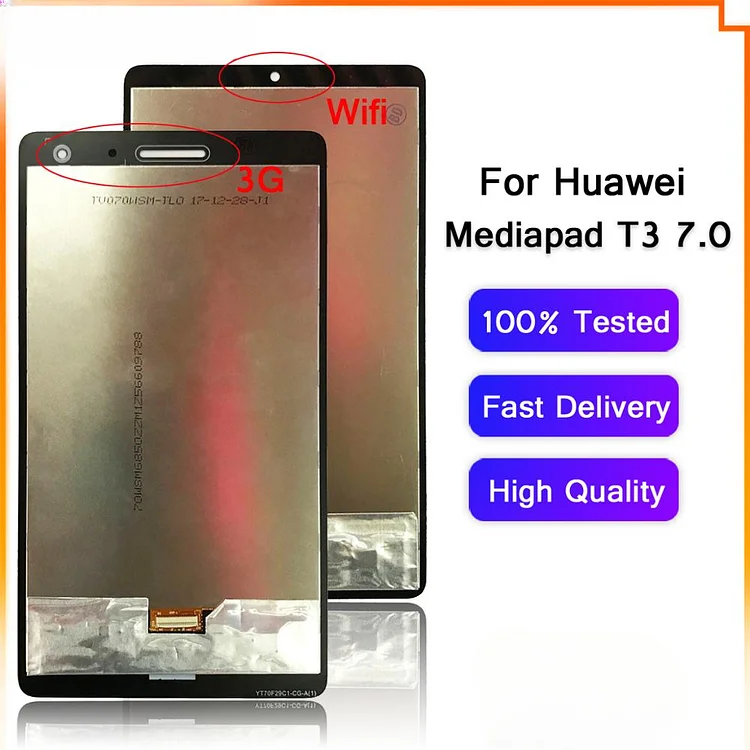 LCD For Huawei Mediapad T3 7.0 3G Wifi Display Touch Screen Digitizer Assembly For Huawei T3 7 BG2-W09 BG2-U01 BG2-U03 LCD