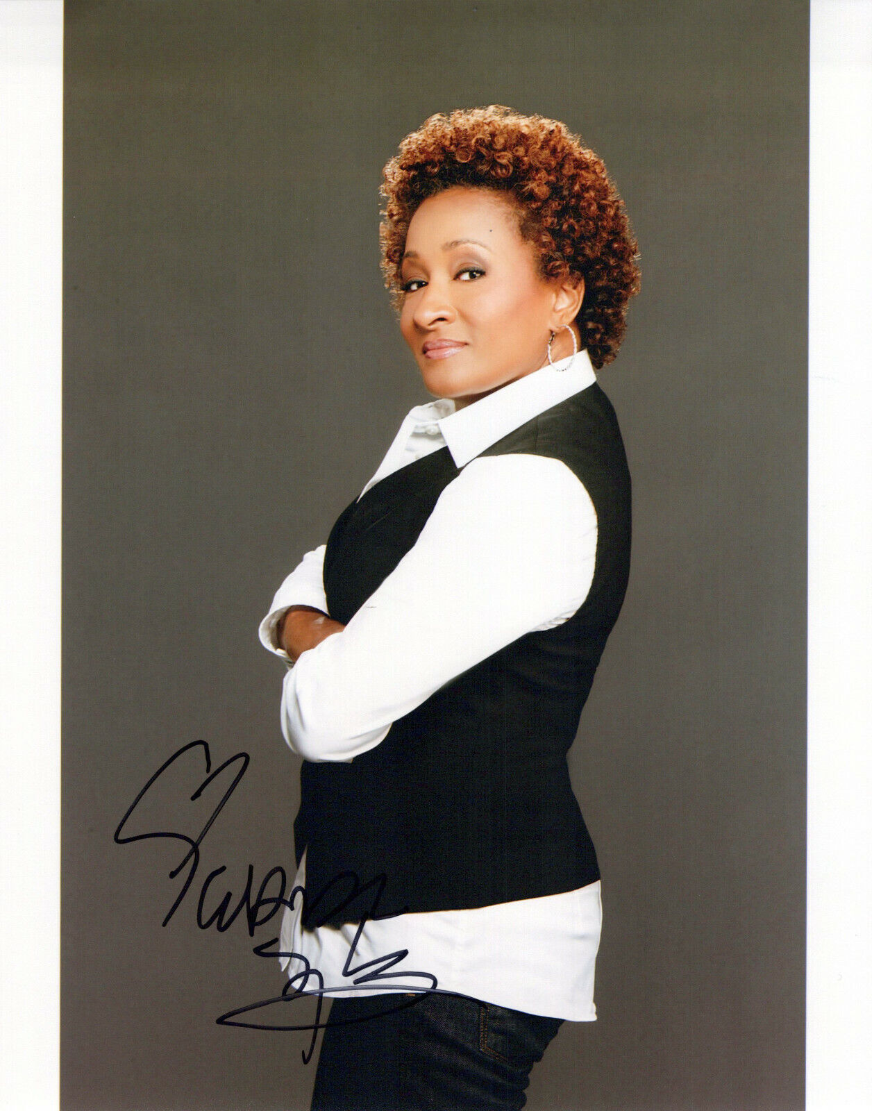 Wanda Sykes glamour shot autographed Photo Poster painting signed 8x10 #4