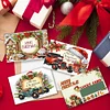 10Pcs frohe Weihnachten Rubbelkarte - 5d DIY Handwerk Dekoration