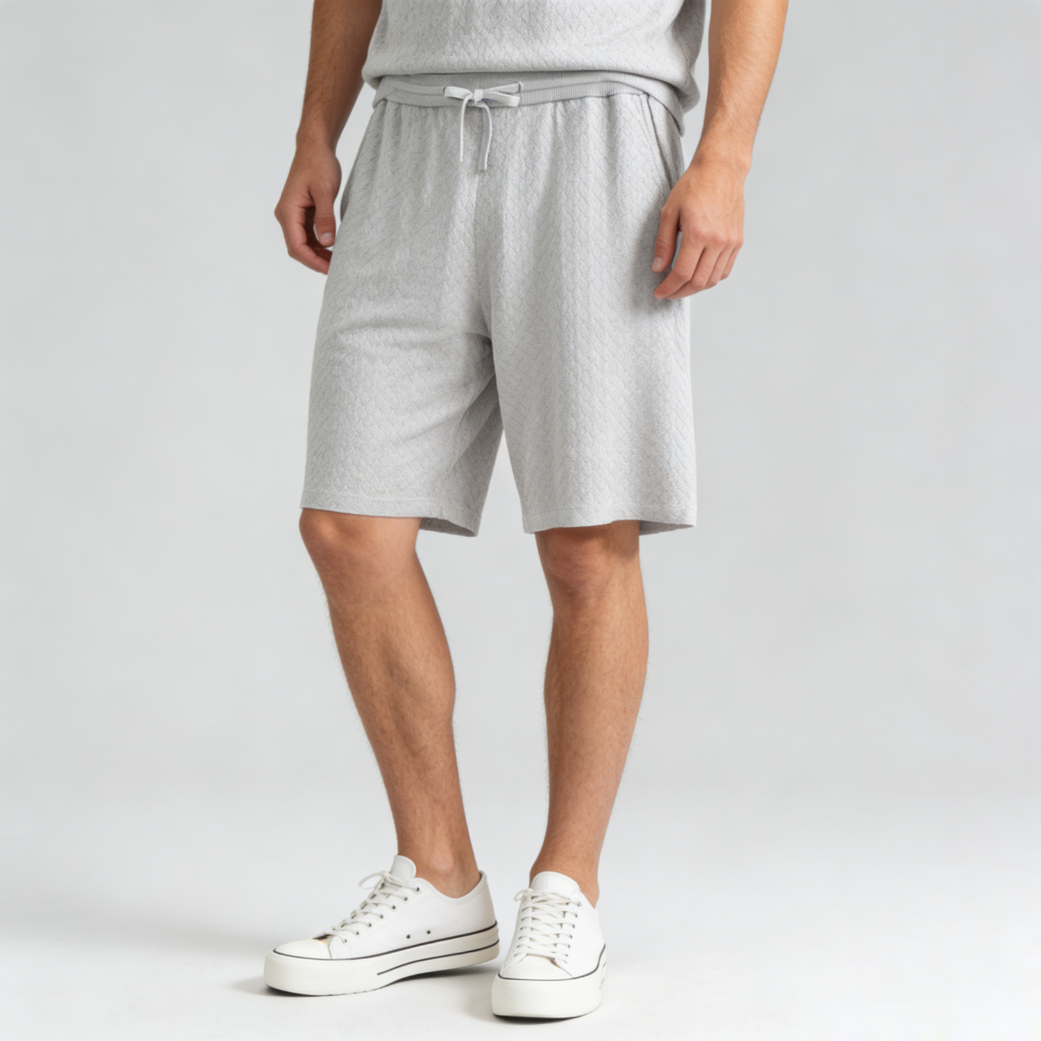 Men's Lightweight Silk Cashmere Shorts | Spring Summer REAL SILK LIFE