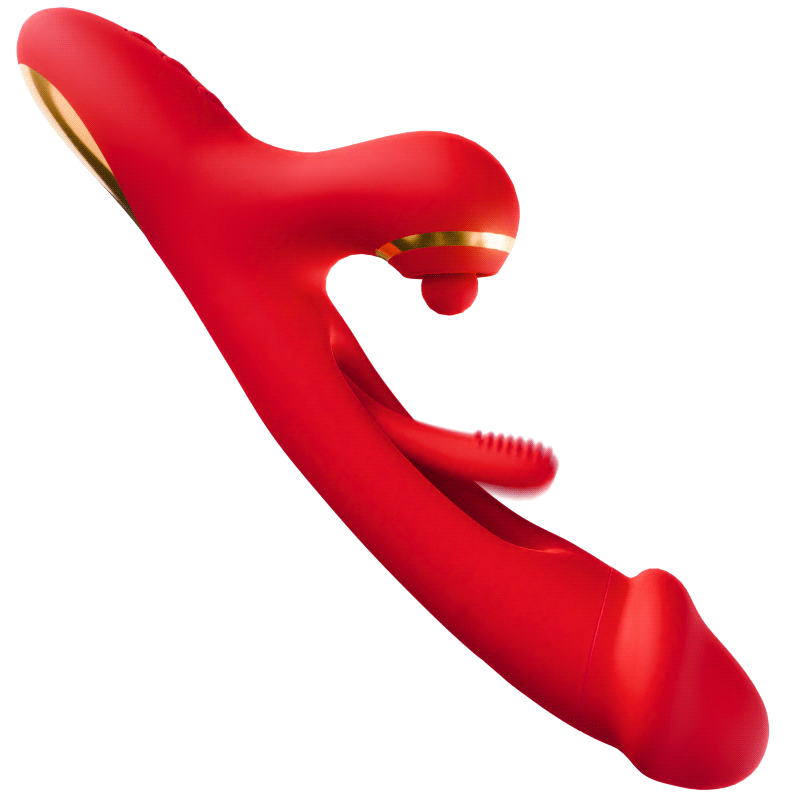 Flapmuse - Rabbit Vibrator Flapping Touch For G-spot & Clit Bliss By Rose Toy