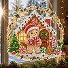 Diamond Painting Ornament Gingerbread House Hanging Decor 9.45x9.45in