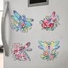 8Pcs Acryl Libelle - 5d DIY Handwerk DIY Aufkleber Magnet
