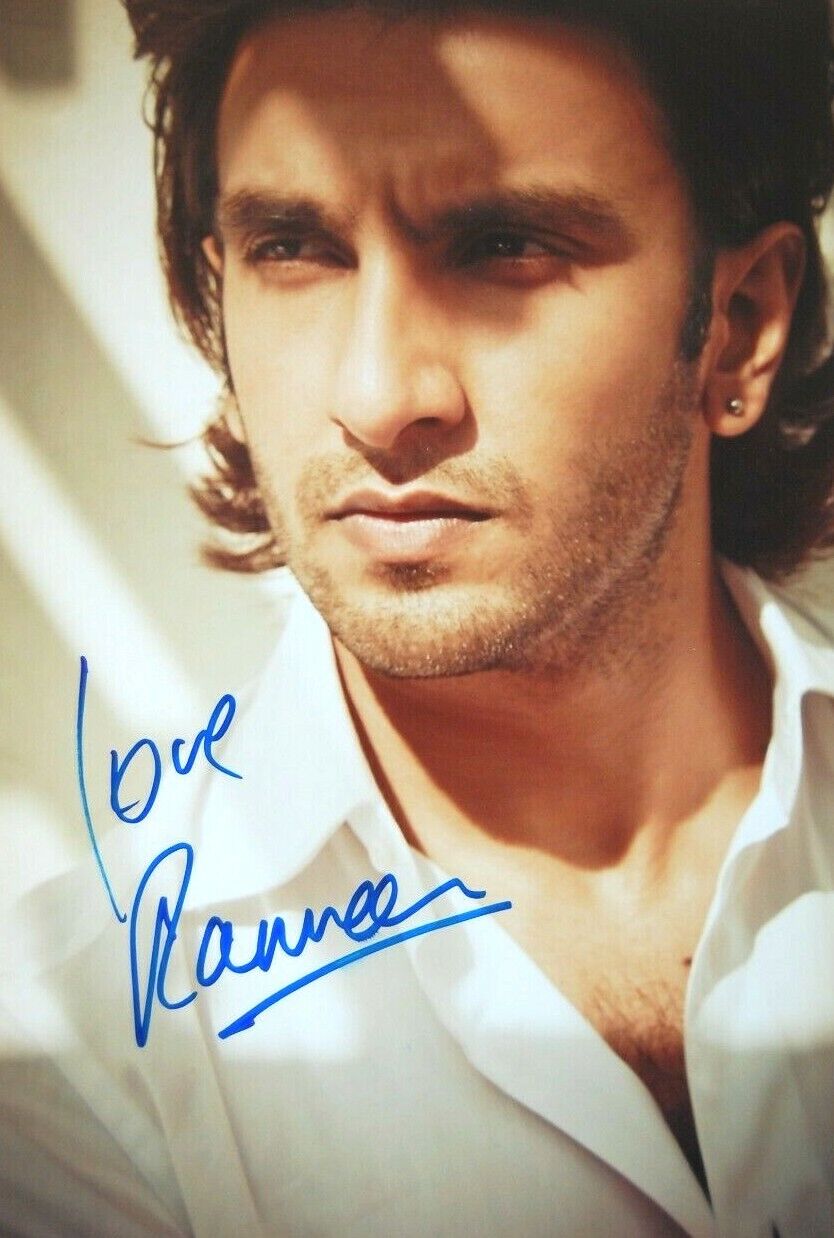 RANVEER SINGH In-Person Signed Autographed Photo Poster painting RACC COA Padmaavat Gully Boy