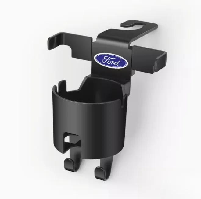 Multifunctional car built-in storage rack water cup holder mobile phone holder