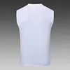 2025/2026 Real Madrid Pre-Match Training White Vest+Shorts Football1:1 Thai Quality