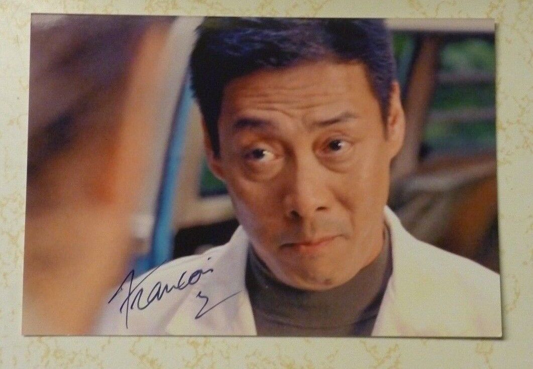 Francois Chau Autographed Photo Poster painting Teenage Mutant Ninja Turtles TMNT LOST