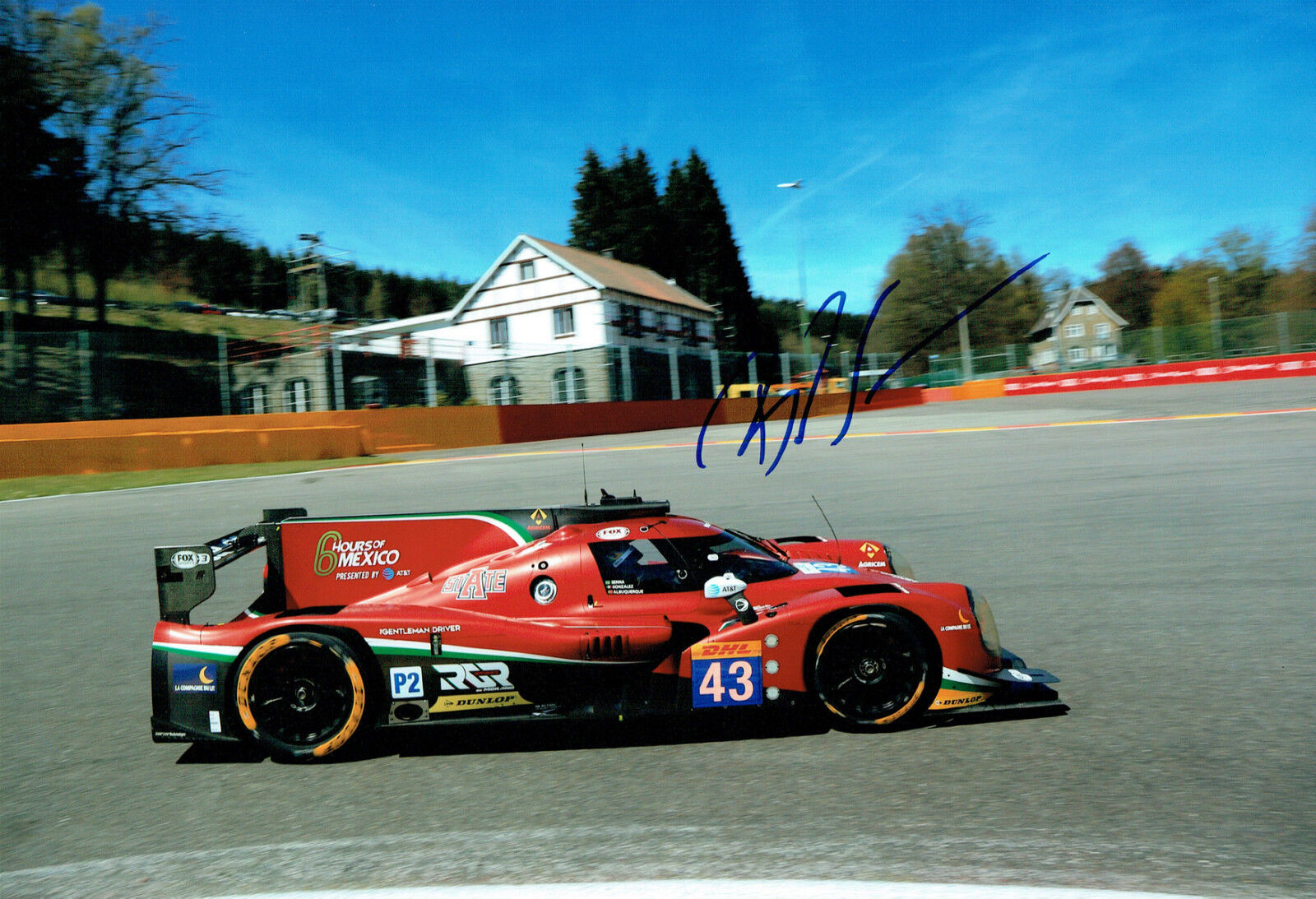 Bruno SENNA SIGNED 12x8 Photo Poster painting AFTAL COA Autograph Formula E Mahindra Racing