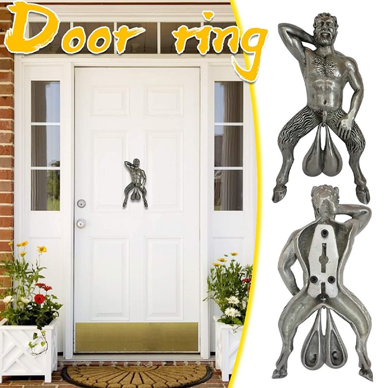Funny muscular men's doorbell