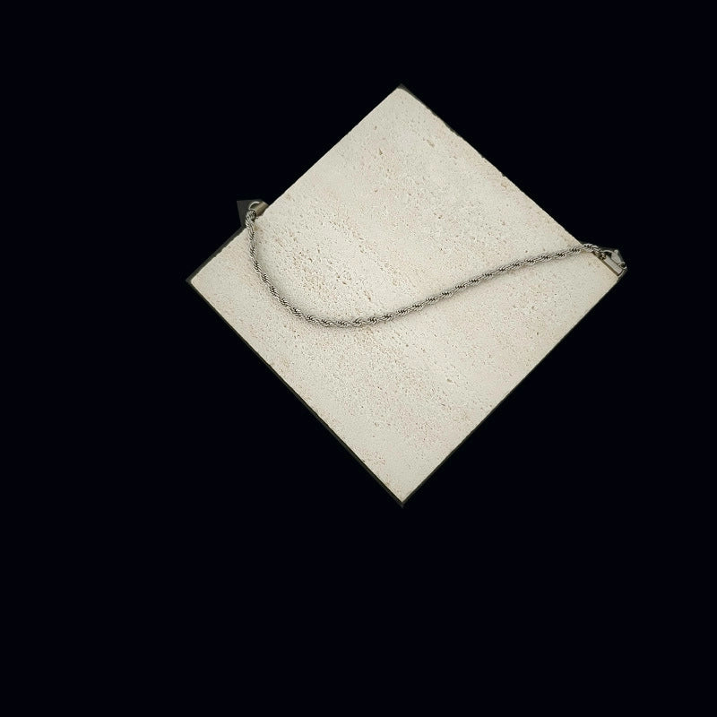 Hip-Hop Retro Rhombus 304 Stainless Steel Bracelets In Bulk