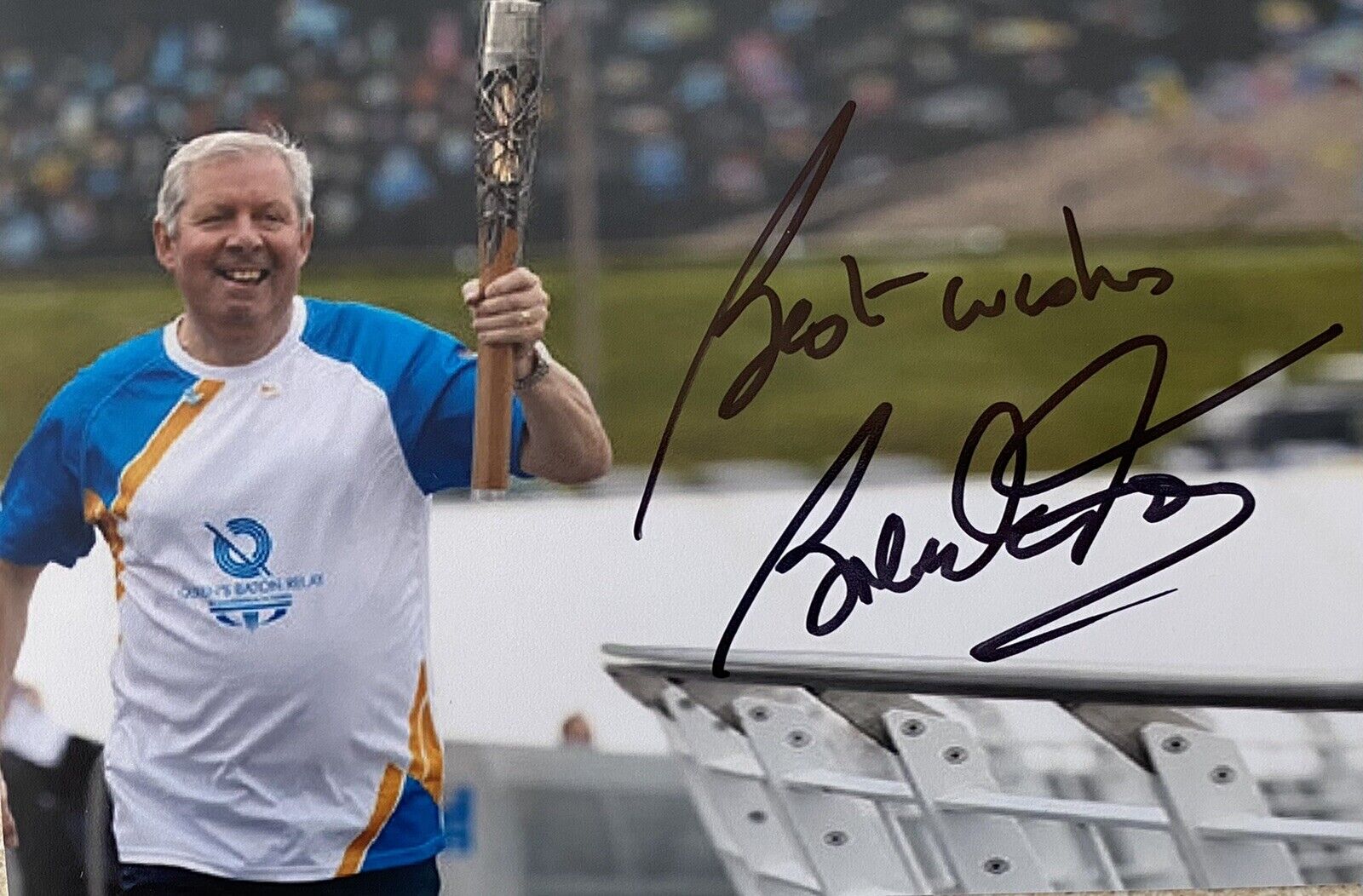 Brendan Foster Genuine Hand Signed 6X4 Photo Poster painting - Team GB - Olympics - Runner 7