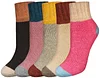 Winter Thick Soft Wool Vintage Pattern 5 Pairs Socks For Christmas Gift