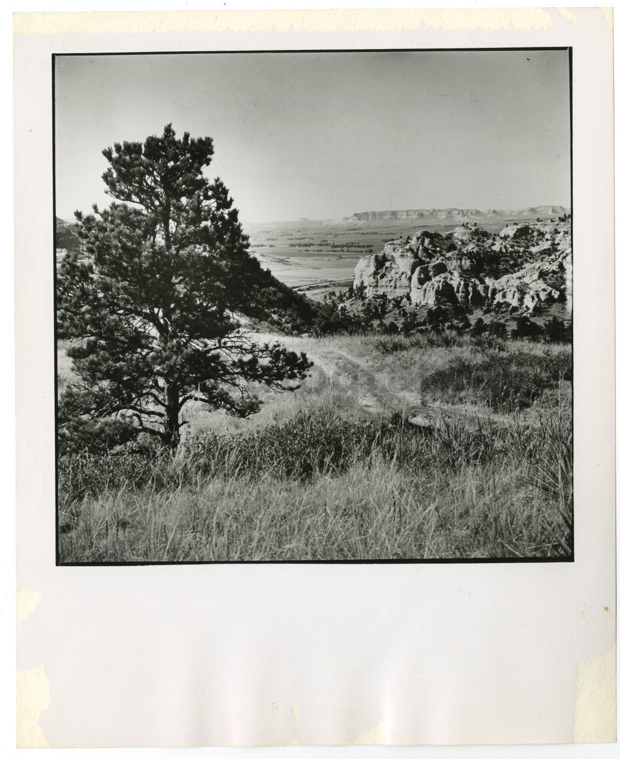 Nebraska History - Richard Erdoes Vintage 8x10 Publication Photo Poster painting Scotts Bluff