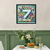 Butterfly Flower Z 5D Partial Drill DIY Diamond Painting Kit 30*30cm