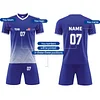 Top Quality Soccer Uniform Set Fully Sublimation Soccer Kit With Custom Design and logo Soccer Jersey Football Wear