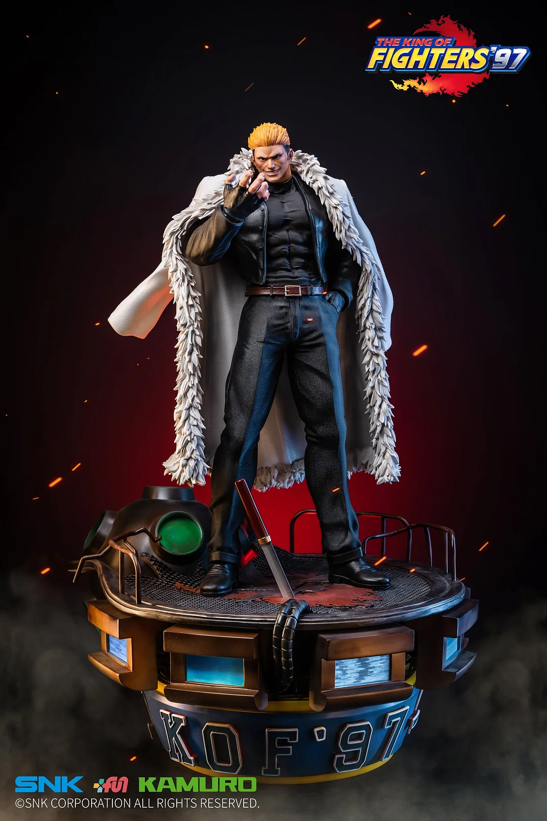 1 4 Scale Licensed Ryuji Yamazaki The King of Fighters 97 Resin