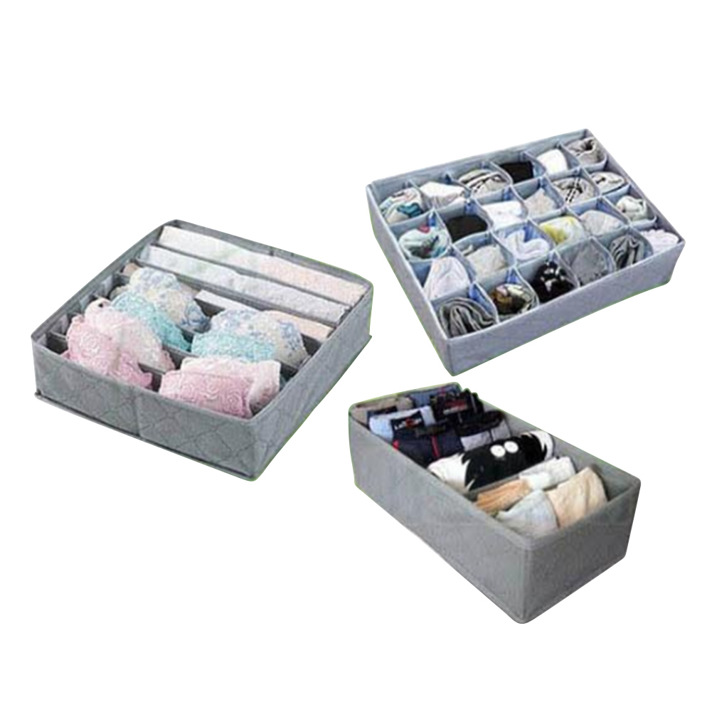 

3pcs Underwear Organizer Case, 501 Original