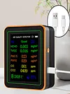 10 in 1 Air Quality Monitor PM2.5 PM10 CO CO2 TVOC HCHO Temp Humidity Tester