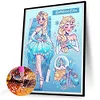 uk.everydayedeals Diamond Painting - Full Round - Princess Elsa(30*40cm)