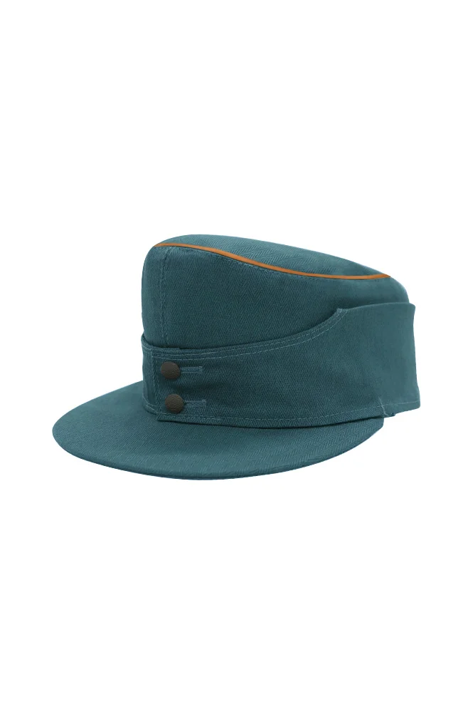   Polizei German HBT M1943 Field Cap Piped German-Uniform