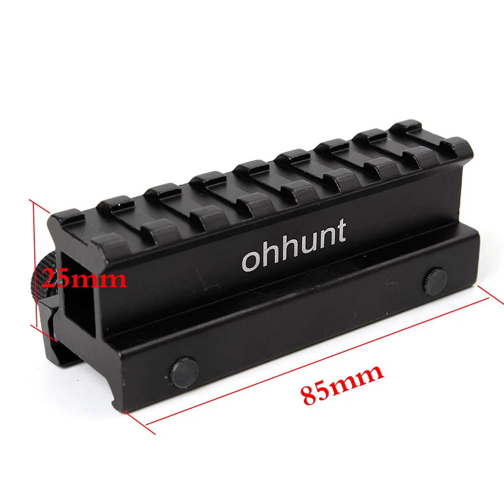 ohhunt® 1" See Through Picatinny Riser Mount Hight Profile fit AR-15 Rifles
