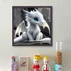 Dragon-11CT Stamped Cross Stitch 40*40cm