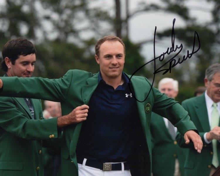 REPRINT - JORDAN SPIETH Autographed Golf Signed Glossy 8 x 10 Photo Poster painting Poster