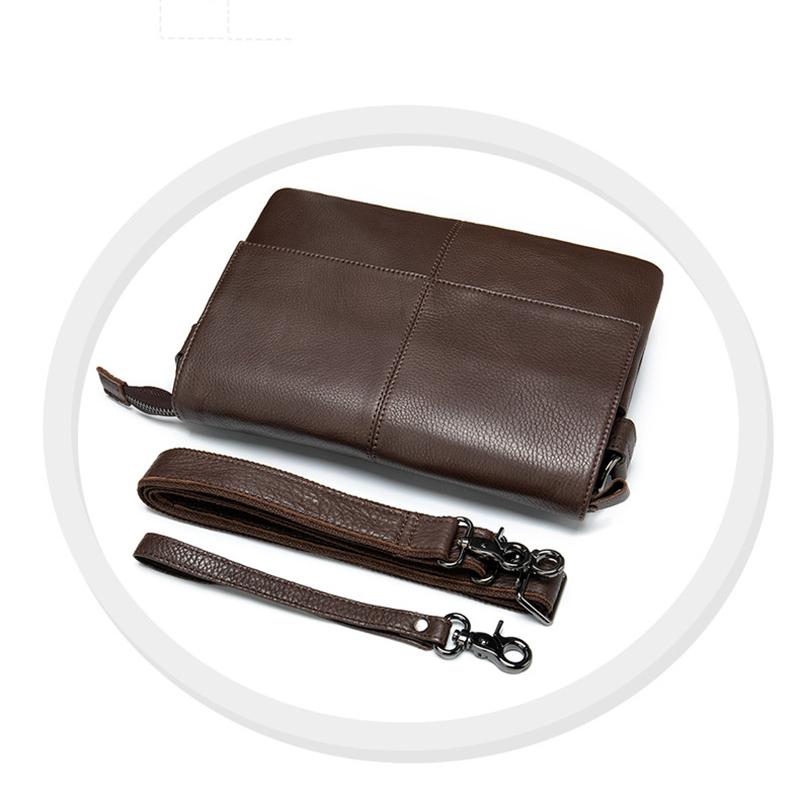 Business Multipurpose Casual Handbags Soft Leather Shoulder Bags