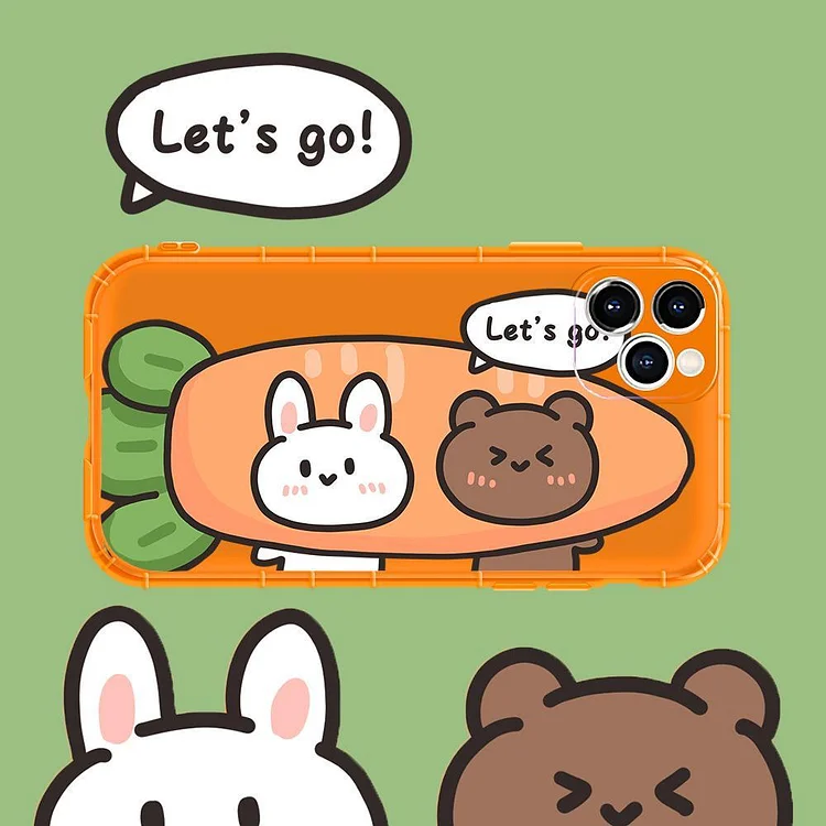 Rabbit Bear Case For iPhone