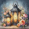 Flower Lanterns-11CT Stamped Cross Stitch 40*40cm/15.75*15.75in