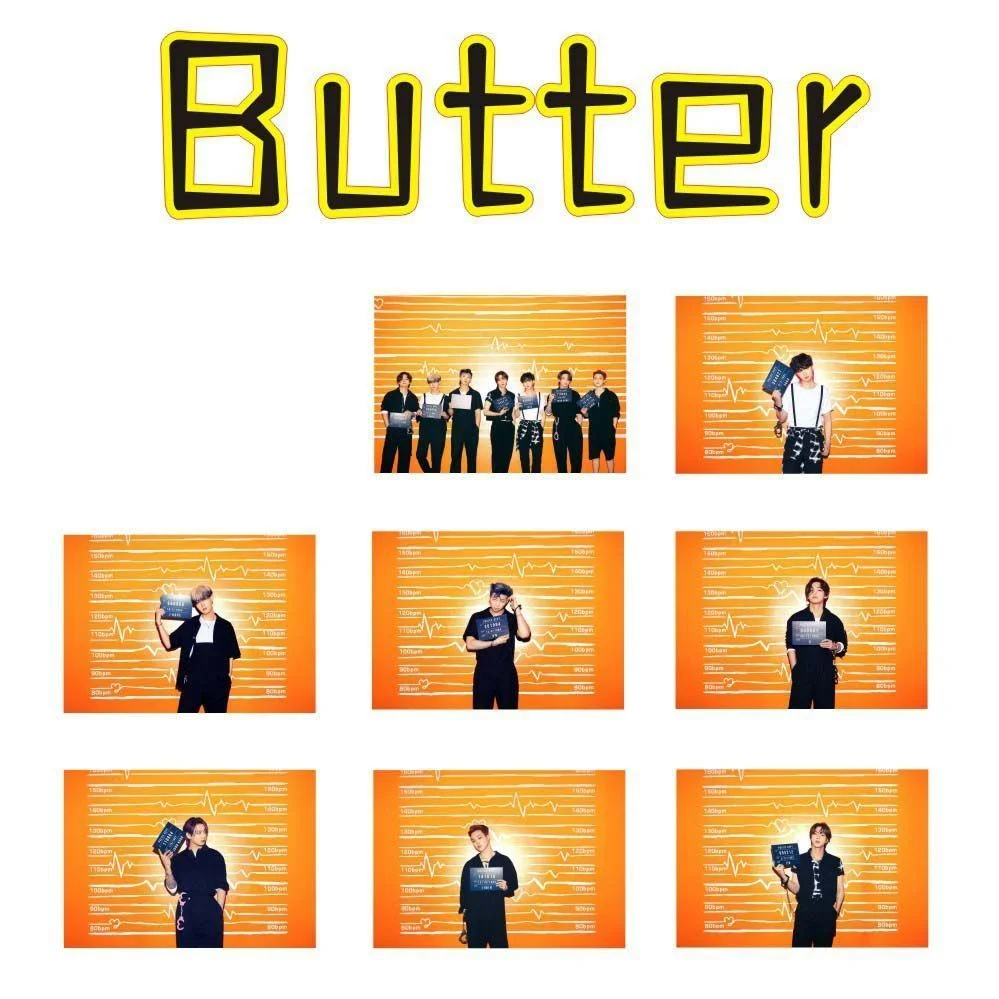 방탄소년단 Butter Concept Photo Poster