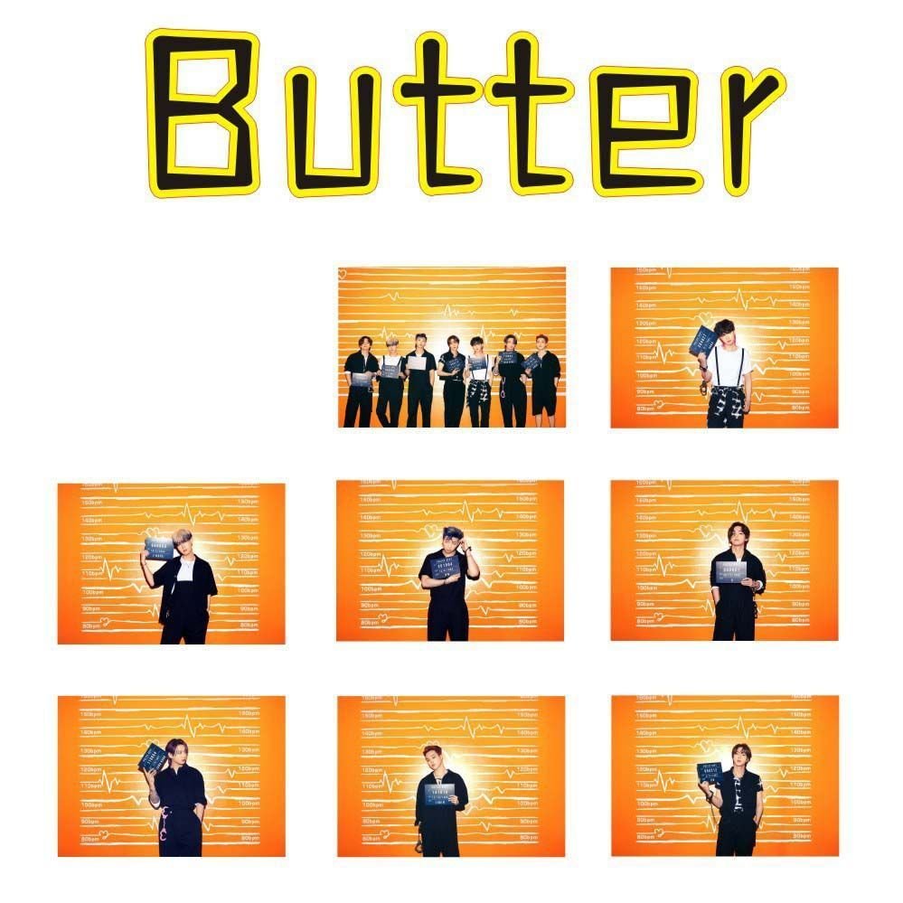 방탄소년단 Butter Concept Photo Poster