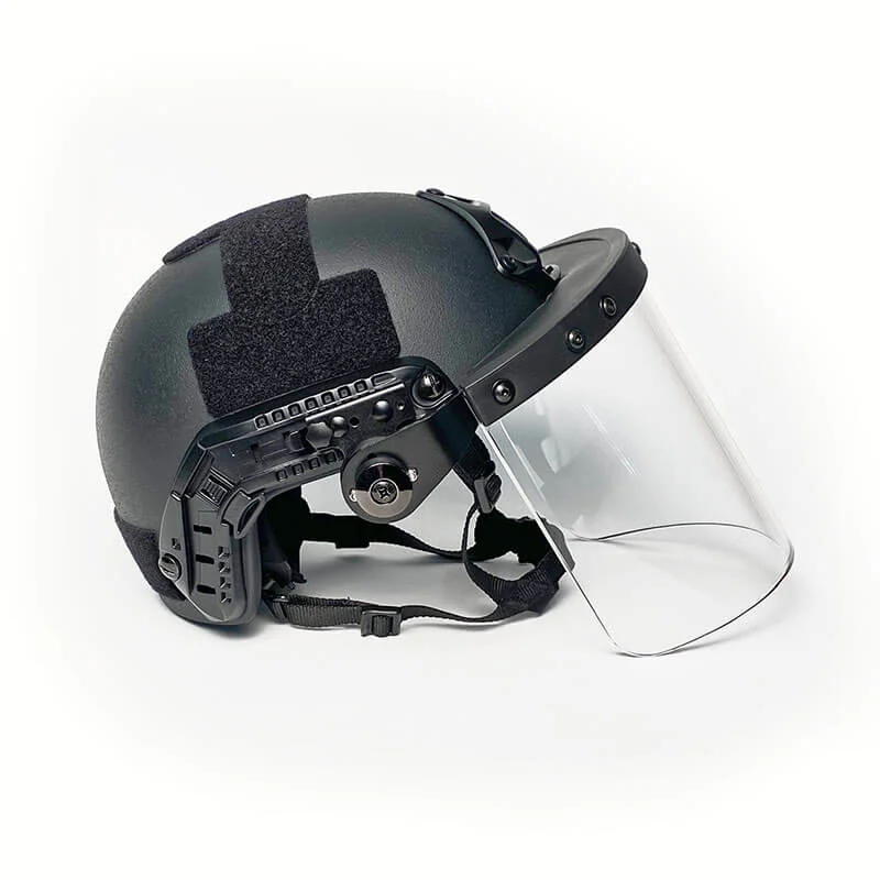 NIJ Level IV Fast High Cut Advanced Combat Helmet and Ultra-light PE Protective Mask