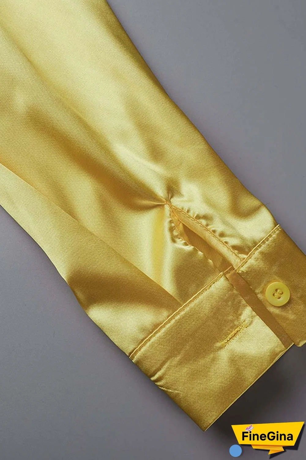 Green Casual Solid Basic Shirt Collar Tops