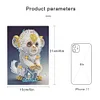 5D Diamond Mosaic Notebook 50 Pages DIY Partial Special Shaped Drill Journal A5 Chinese Zodiac Notebook Kit