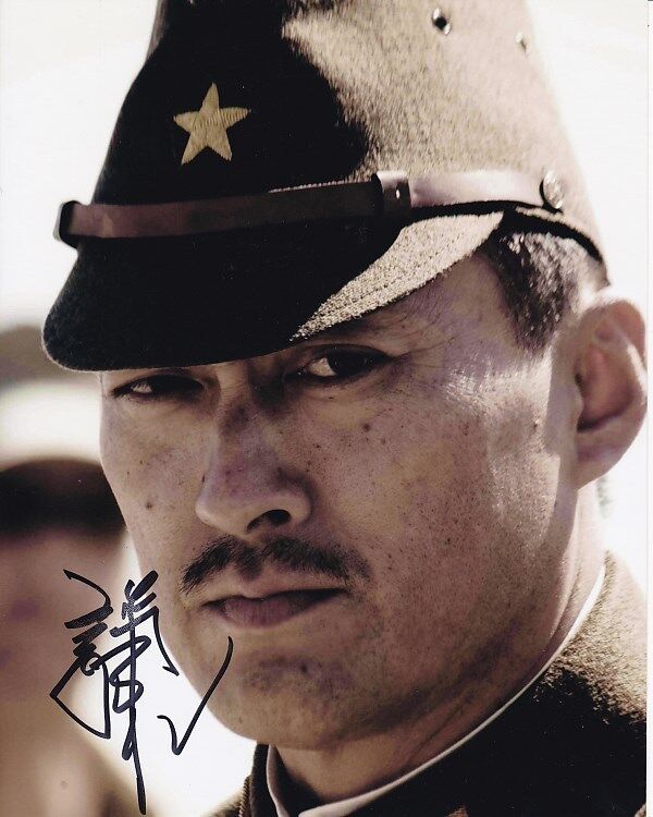 KEN WATANABE Signed Autographed LETTERS FROM IWO JIMA Photo Poster painting