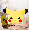 Licensed Head Pikachu Super Soft Short Plush Doll Pillow - Free Shipping - Pokemon [In Stock]