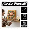 Christmas Starlight Framed Pearl Painting Kit 25x25cm for Adults