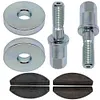 Crank Pulley Bolt Washer Woodruff Key for Mitsubishi Pajero Shogun L200 2.5 4D56