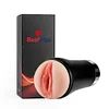 10 Vibrating 3D Realistic Vagina Masturbation Cup