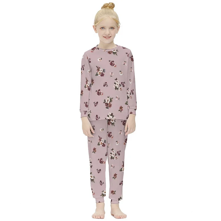 Girl's Suit Floral