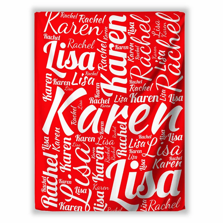 BlanketCute-Personalized Lovely Kid Blanket with Your Kid's Name | 06
