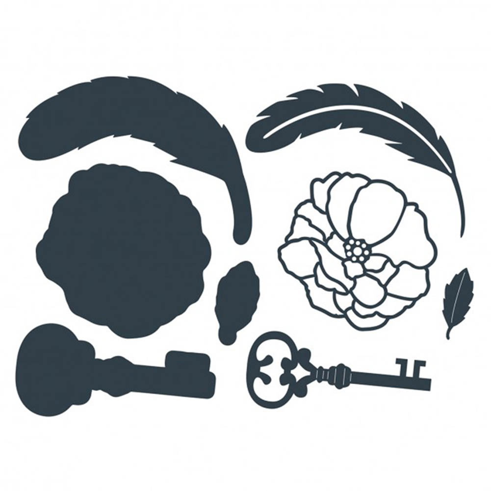 

Flower - Paper Craft Cutting Dies, 501 Original
