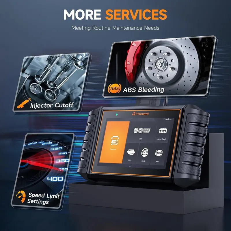 Product Introduction of FOXWELL HD500 Heavy Duty Truck Scanner with DPF Regen Full System Diesel Diagnostic Tool obd2 scanner Trucks Automotive Battery Relay Tester Vehicle Abs Bleeding 10